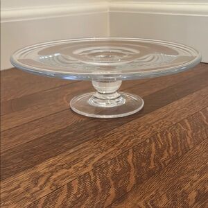 Simon Pearce Hartland Glass Cake Stand